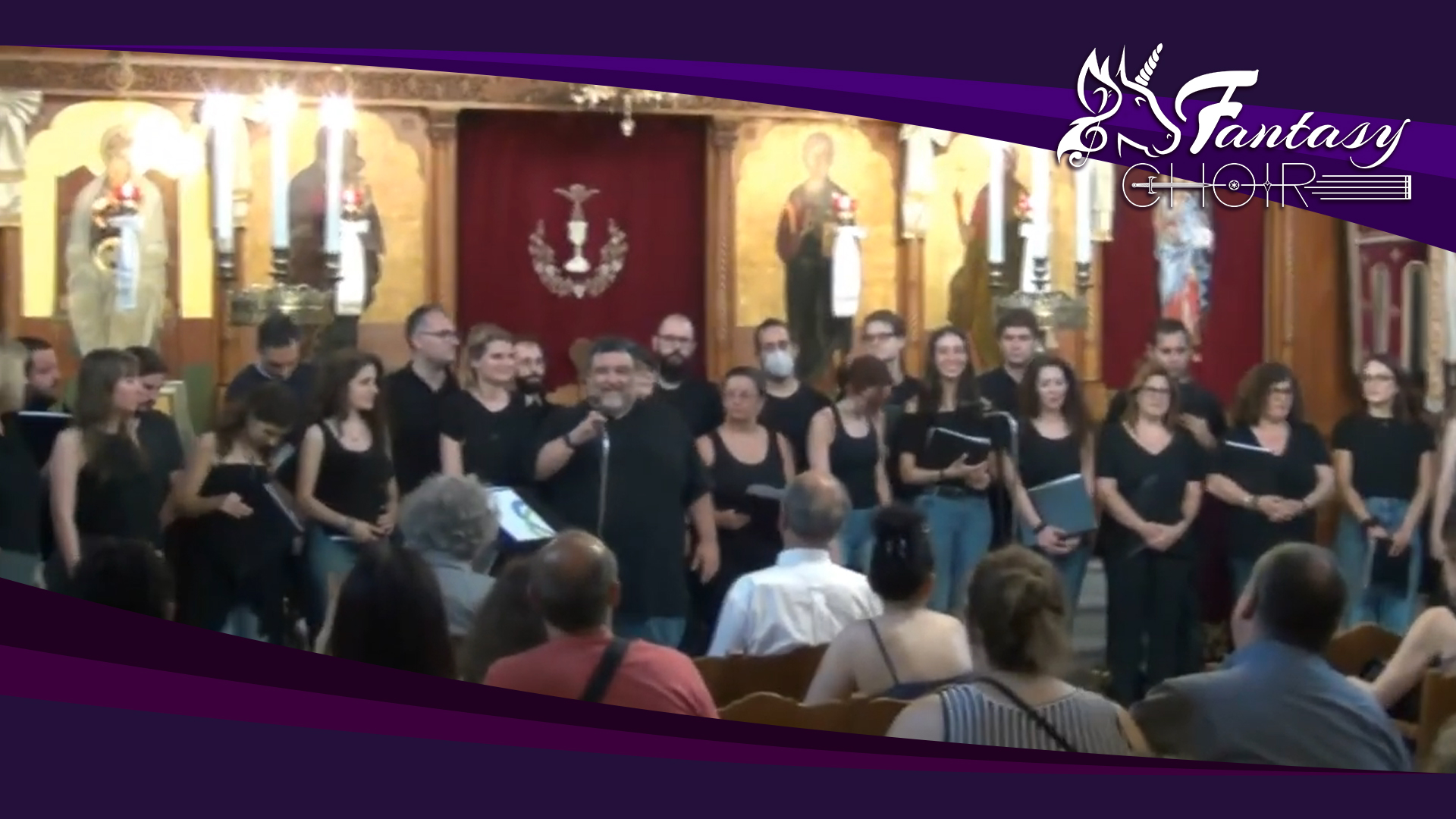 Η Fantasy Choir ζωντανά στον Ιερό Ναό Αγίας Τριάδος της Ελληνοκαθολικής Εξαρχείας